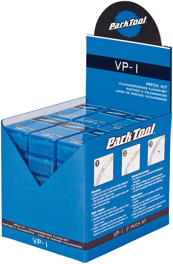 Kit de parches de vulcanización Park Tool