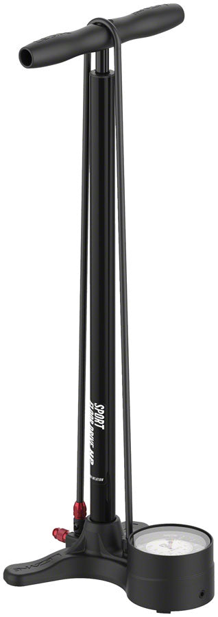 Lezyne Sport Floor Drive 3.5 Floor Pump - ABS, Flat Gray
