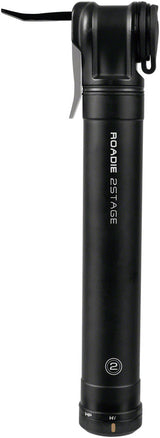 Minibomba Topeak Roadie de 2 etapas y 160 psi, color negro