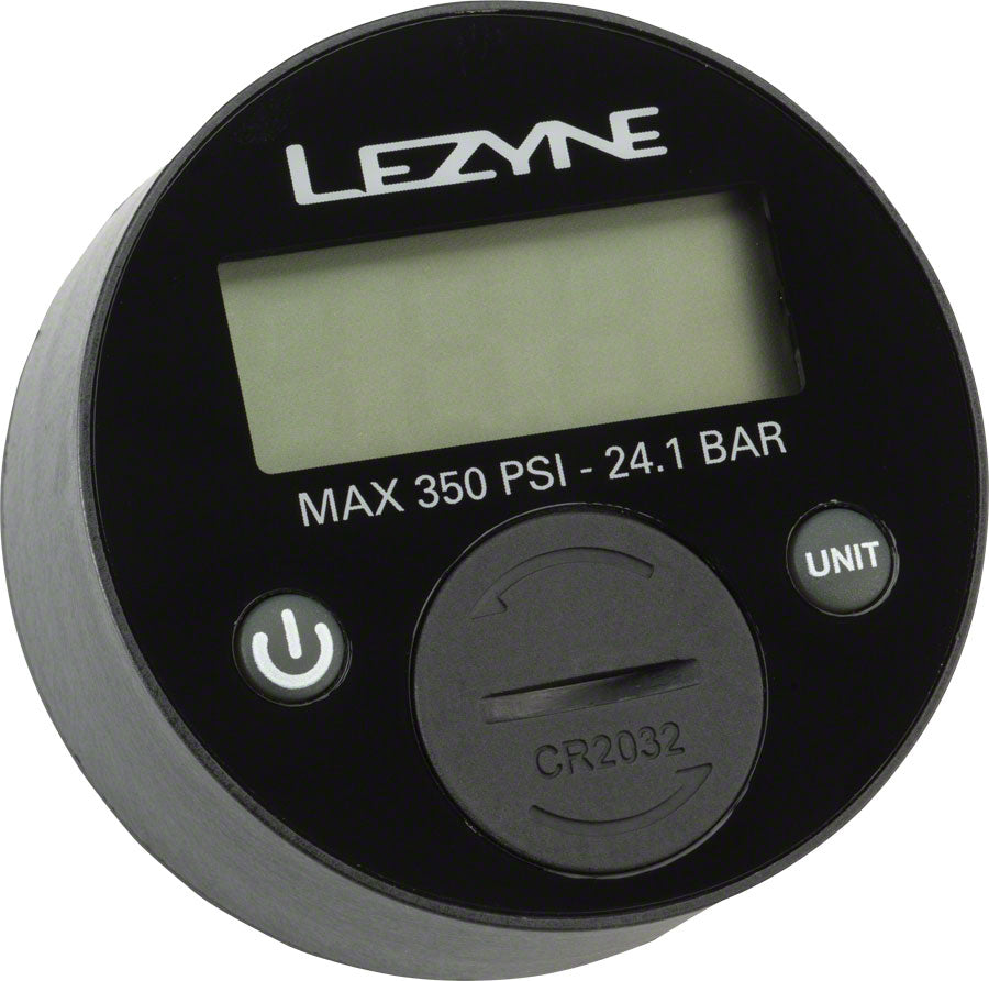 Manómetro digital Lezyne de 350 psi y 2,5" para todas las bombas de piso