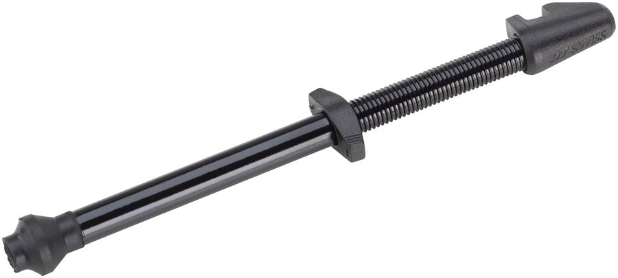 Válvula Tubeless de aluminio DT Swiss - MTB o carretera, 81-85 mm, negra, individual