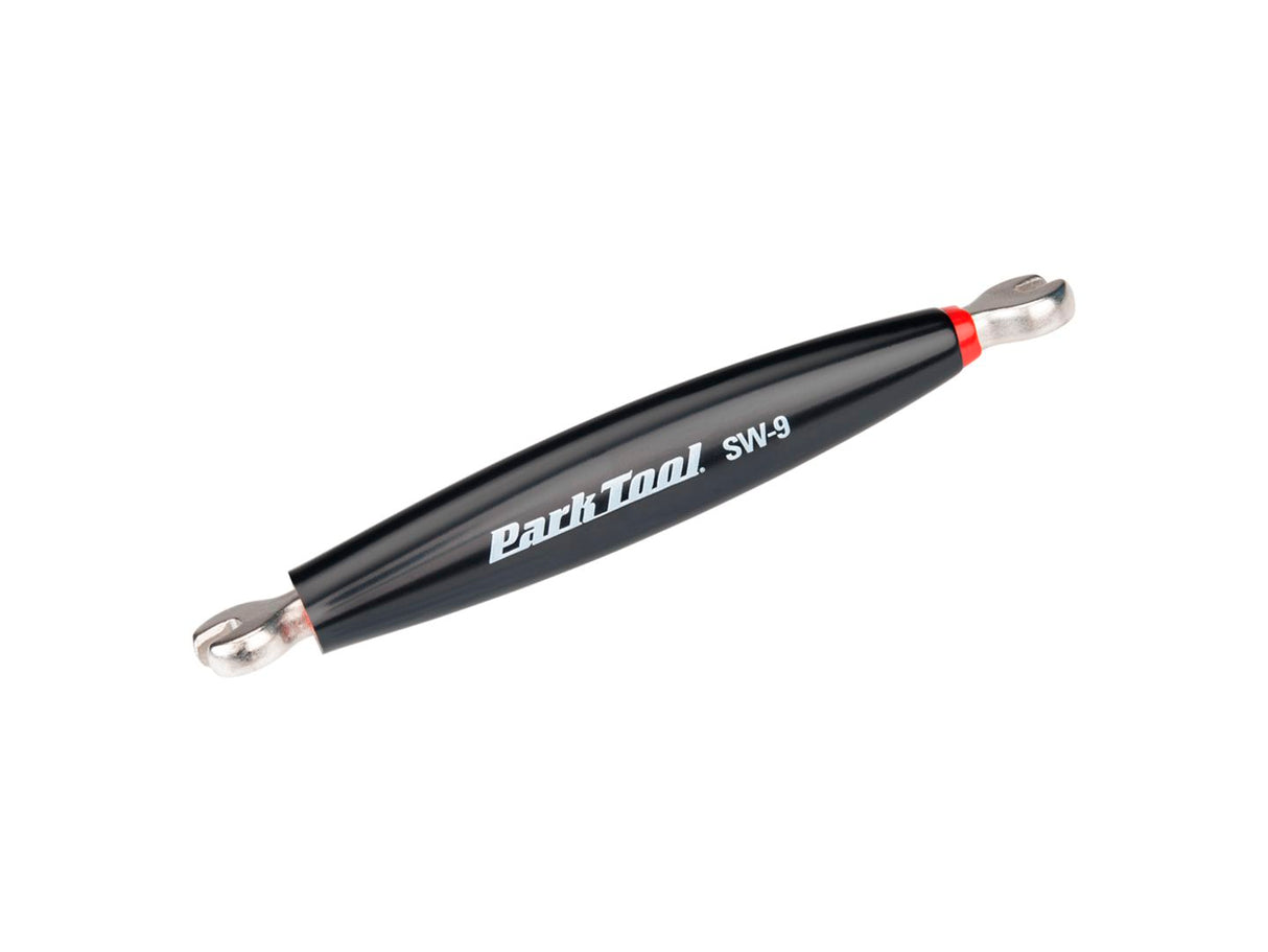 Llave de radios de doble extremo Park Tool SW-9 negra/roja