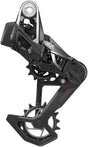 SRAM XX SL Eagle T-Type AXS Rear Derailleur - 12-Speed 52t Max Battery Not Included UDH Hangerless Carbon Cage BLK/Silver