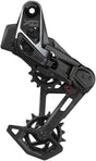SRAM X0 Eagle T-Type AXS Rear Derailleur - 12-Speed 52t Max Battery Not Included UDH Hangerless Aluminum Cage BLK/Silver