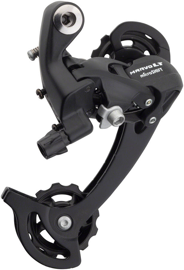 Desviador trasero microSHIFT MarvoLT M46 - 89 velocidades, jaula larga, negro