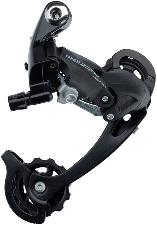 Desviador trasero microSHIFT Mezzo M36 - 89 velocidades, jaula larga, negro