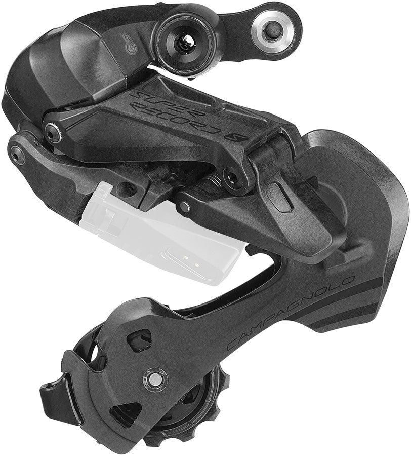 Desviador trasero inalámbrico Campagnolo Super Record S - 12 velocidades, jaula corta, batería vendida por separado, negro