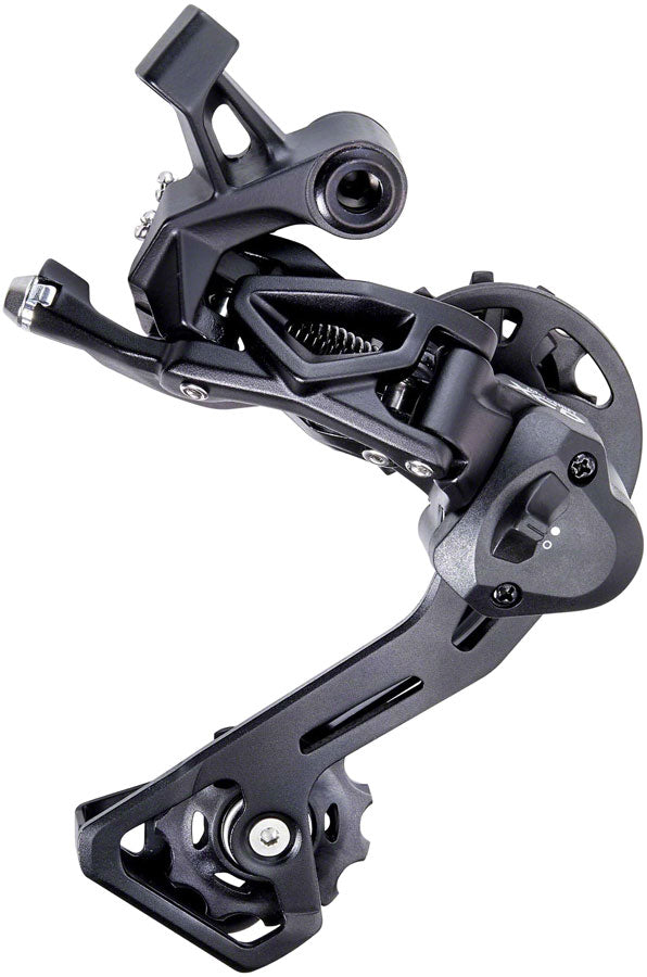 Desviador trasero microSHIFT XLE RD-M665M - 11 velocidades, caja media, negro, con embrague