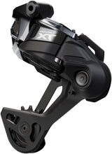 Desviador trasero inalámbrico Shimano Deore XT RD-M8250-SGS Di2 de 12 velocidades, caja larga, Shadow ES, negro/gris