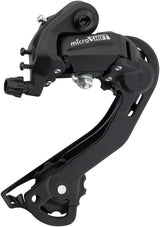 Desviador trasero microSHIFT M21 - 67 velocidades, jaula larga, negro