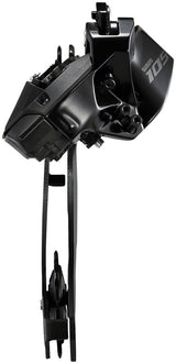 Desviador trasero Shimano 105 RD-R7150E Di2 de 12 velocidades para 2x12 velocidades de montaje directo, negro