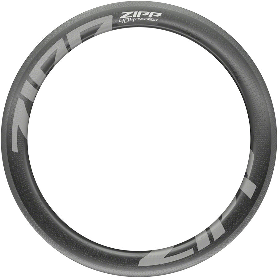 Llanta de carbono Zipp 404 Firecrest - Freno de llanta 700, carbono mate, 18 agujeros, delantera