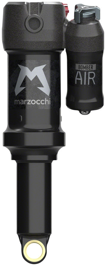 Amortiguador trasero Marzocchi Bomber Air - Trunnion Métrico 185 x 55 mm EVOL LV Sweep-Adj 0.4 Espaciador Negro