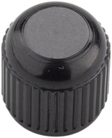 FOX Rear Shock Air Valve Cap Alloy Black Qty 50