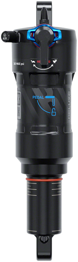 Amortiguador trasero RockShox Deluxe Ultimate RCT - 190 x 42,5 mm, LinearAir 2 Tokens, Reb/Low Comp, 380 lb, Fuerza de salida, Estándar C1