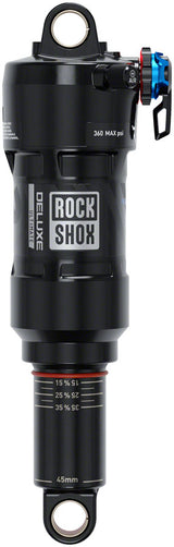 Amortiguador trasero RockShox Deluxe Ultimate RCT - 190 x 42,5 mm, LinearAir 2 Tokens, Reb/Low Comp, 380 lb, Fuerza de salida, Estándar C1
