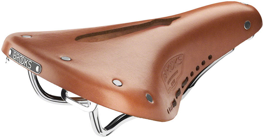 Sillín Brooks B17 Carved - Acero color miel