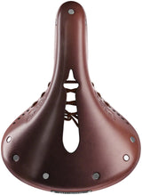 Sillín Brooks B17 Carved - Acero marrón antiguo