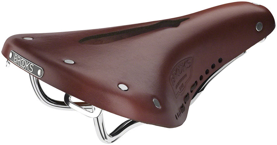 Sillín Brooks B17 Carved - Acero marrón antiguo