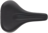Sillín Ergon ST Gel - Negro cromoly para mujer, talla pequeña/mediana