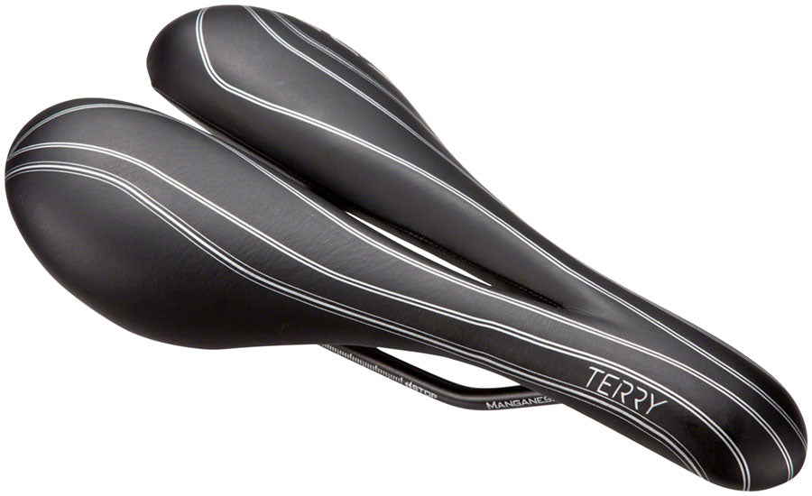 Sillín Terry FLX - Manganeso Negro para Mujer