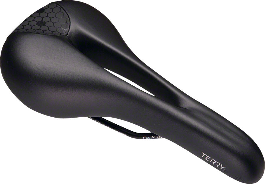 Sillín Terry Fly de gel cromado - Negro cromado para hombre