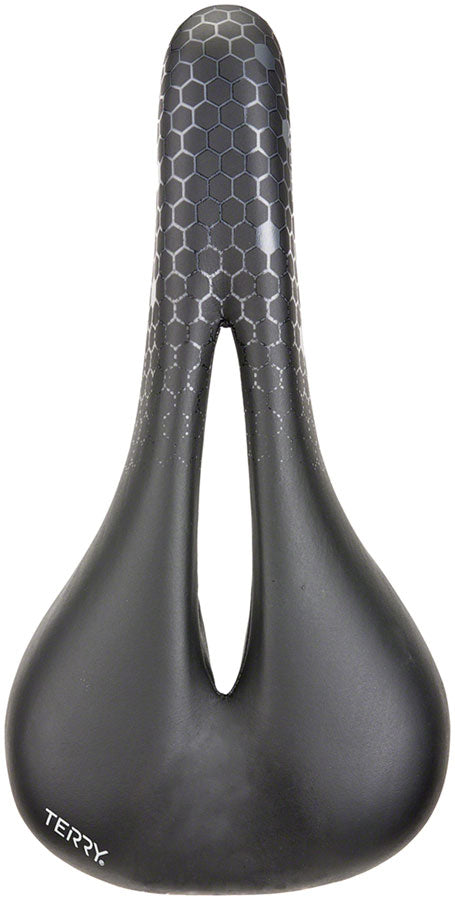 Sillín Terry Fly Ti Gel - Titanio negro/gris para hombre