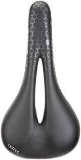 Sillín Terry Fly Ti Gel - Titanio negro/gris para hombre