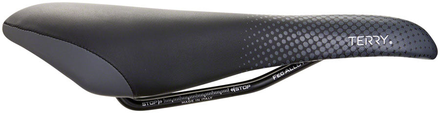 Sillín Terry Falcon X - Cromoly Negro Gris para mujer