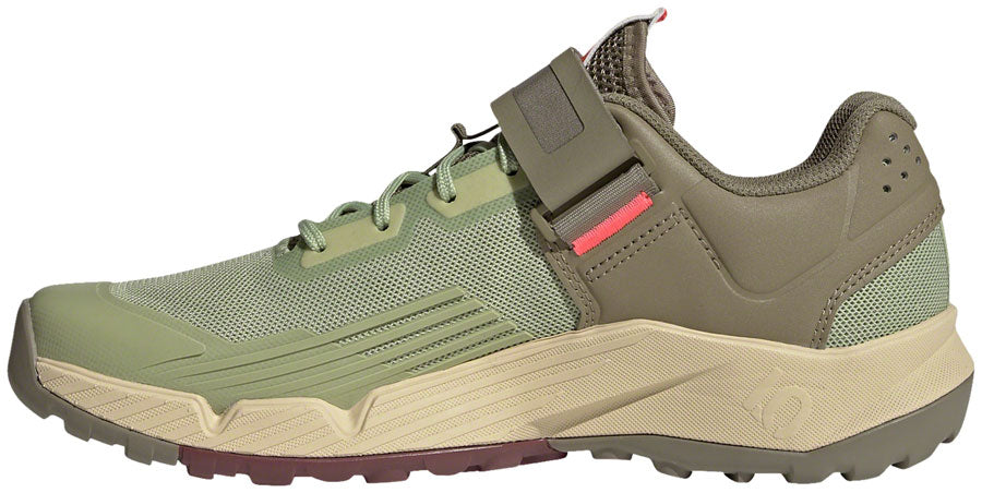 Five Ten Trailcross Mountain Clipless Shoes - Womens Quiet Crimson/Orbit Green/Turbo 6