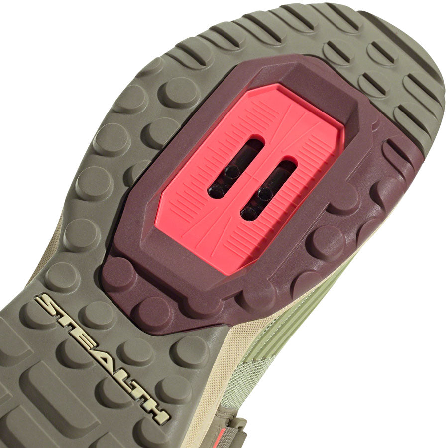 Five Ten Trailcross Mountain Clipless Shoes - Womens Quiet Crimson/Orbit Green/Turbo 6