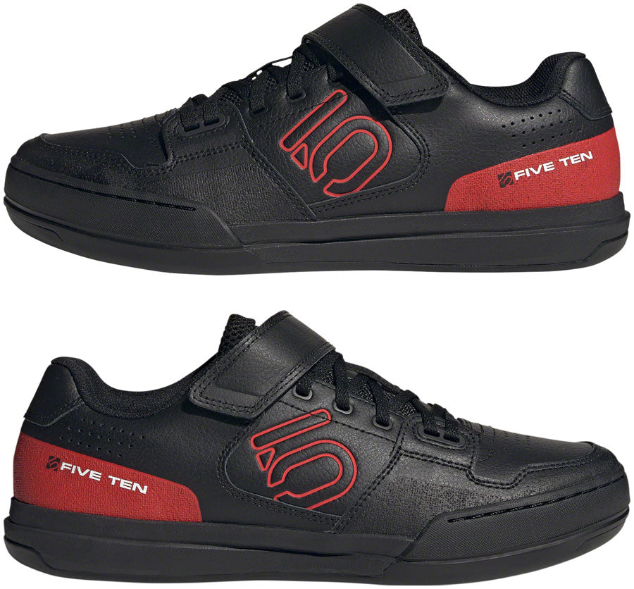 Five Ten Hellcat Mountain Clipless Shoes - Mens Core BLK/Red