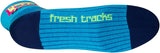 SockGuy Classic Mixtape Socks - 3" Blue/Pink Large/X-Large