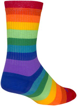 Calcetines fabulosos SockGuy Crew - Arcoíris de 15 cm (talla pequeña/mediana)