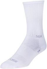 Calcetines blancos SockGuy SGX de 15 cm (talla pequeña/mediana)