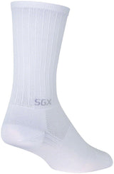 Calcetines blancos SockGuy SGX - 15 cm (talla grande/extra grande)