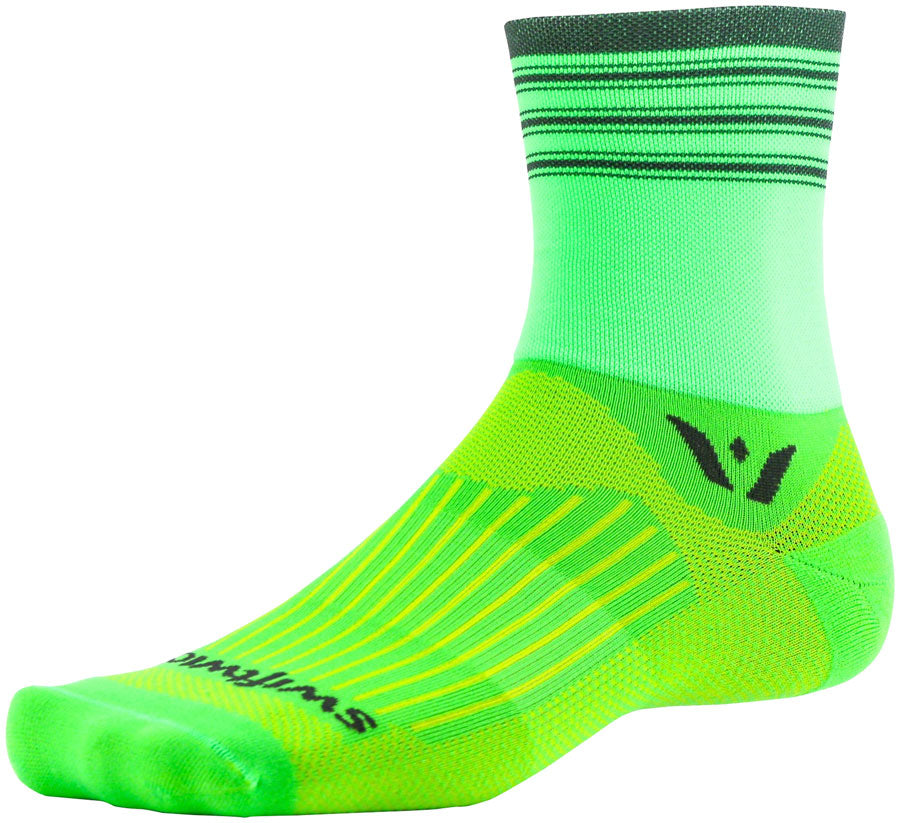 Calcetines Swiftwick Aspire de cuatro rayas