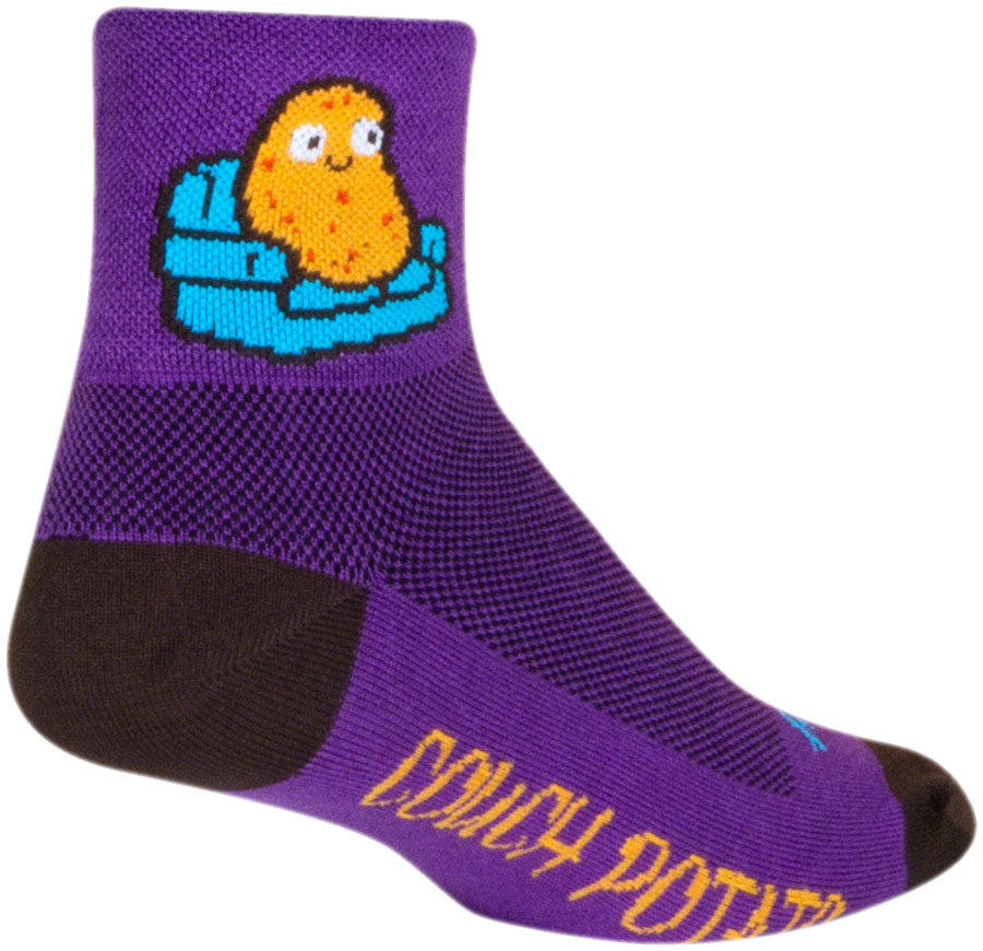 Calcetines clásicos estándar de patata SockGuy - 7,6 cm (grande/extragrande)