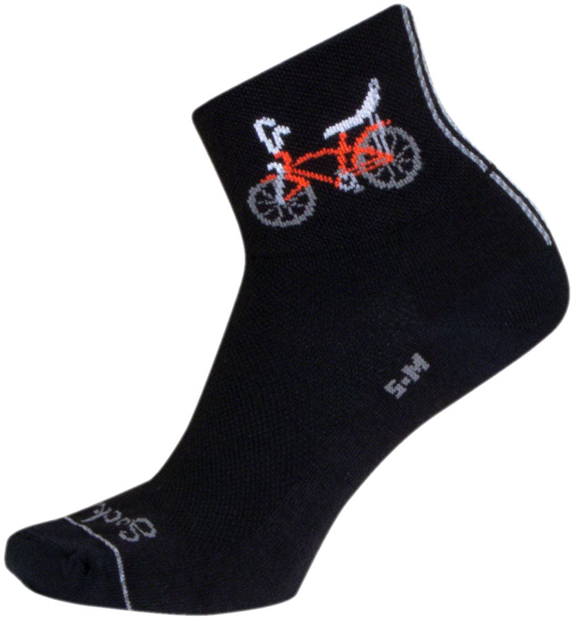 Calcetines clásicos estándar Sting Ray de SockGuy - Talla pequeña/mediana (7,6 cm)