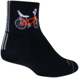 Calcetines clásicos estándar Sting Ray de SockGuy - Talla pequeña/mediana (7,6 cm)