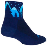 SockGuy Classic Midnight Socks - 3" Black Small/Medium