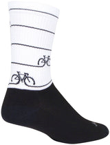 Calcetines de ciclismo SockGuy Crew - Talla L/XL (6")