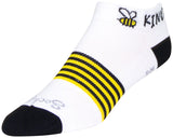Calcetines clásicos de abejas SockGuy - Talla pequeña/mediana (2,5 cm)