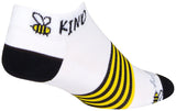 Calcetines clásicos de abejas SockGuy - Talla pequeña/mediana (2,5 cm)