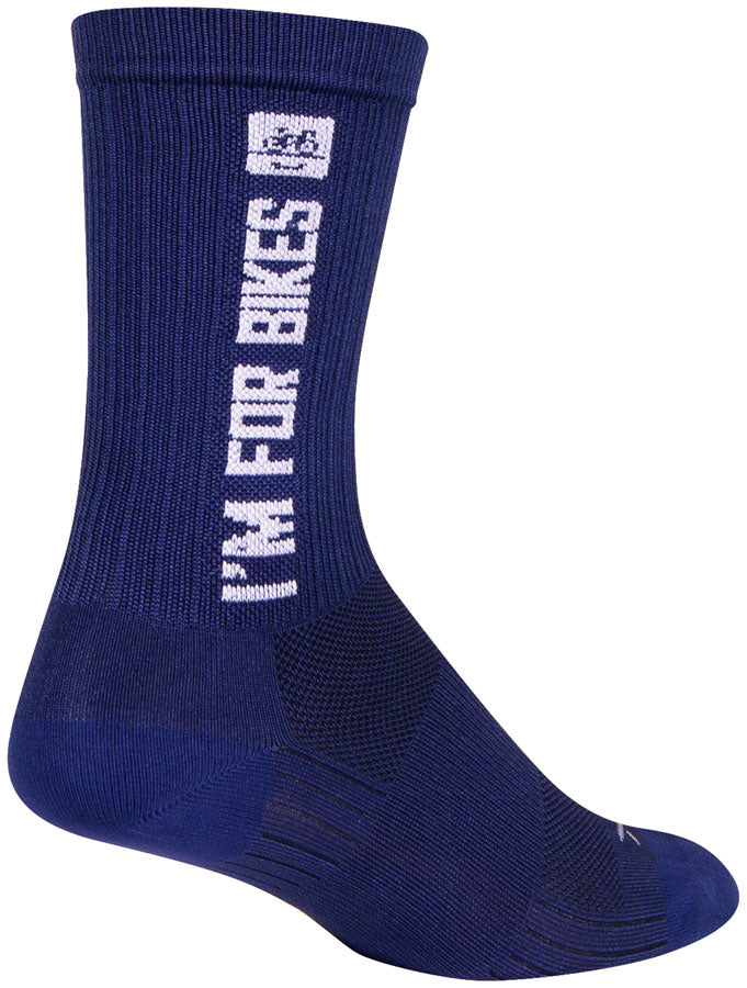 Calcetines SockGuy SGX People For Bikes - Talla pequeña/mediana (18 cm)