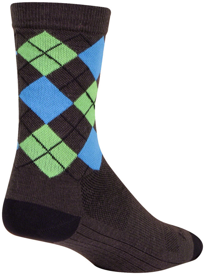 Calcetines de lana Highlander de SockGuy - 15 cm (grande/extragrande)