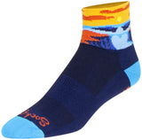 Calcetines clásicos Bluffs de SockGuy - 7,6 cm (grande/extragrande)