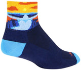 Calcetines clásicos Bluffs de SockGuy - 7,6 cm (grande/extragrande)