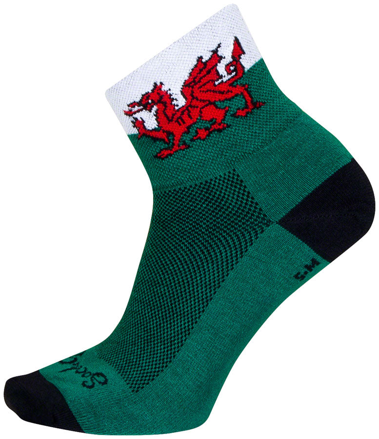 Calcetines clásicos galeses SockGuy - 7,6 cm (grande/extragrande)