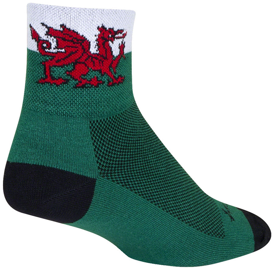 Calcetines clásicos galeses SockGuy - 7,6 cm (grande/extragrande)